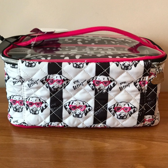 BETSEY JOHNSON 3 PIECE TRAVEL CASE RETAIL 58 NWT - Picture 4 of 7